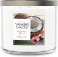 Yankee Candle Coconut Beach, Scented Candle, 14.5oz 3-Wick Candle Jar with up to 40 Hours Burn Time, Giftable
