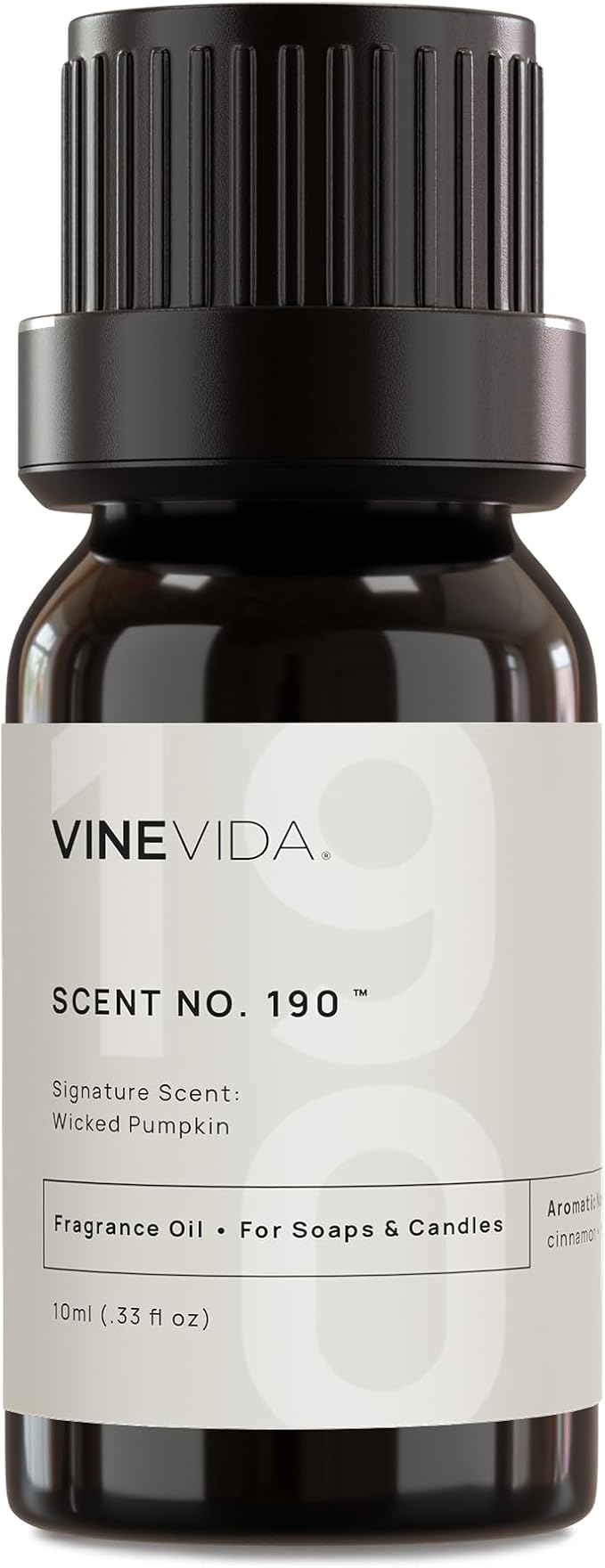 VINEVIDA [10ml] Wicked Pumpkin; Fragrance Oil for Candle Making and Soap Making - Premium Candle Scents for Soy Candles