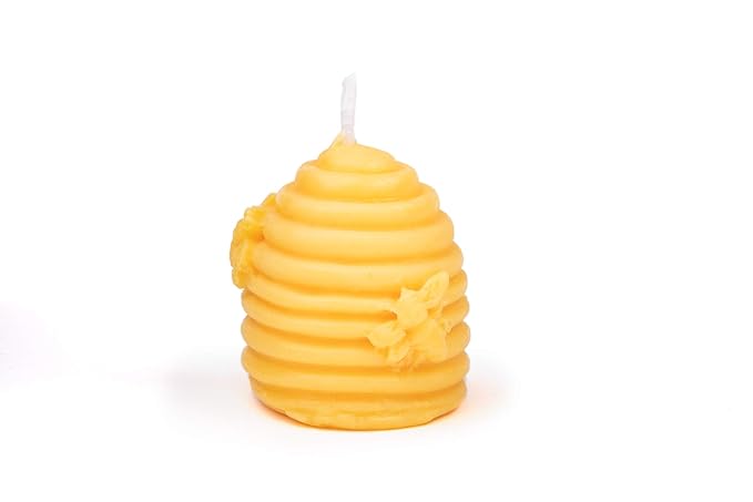 Bombini's Own Beeswax Miniature Candles, Assorted (Vanila, Owl)