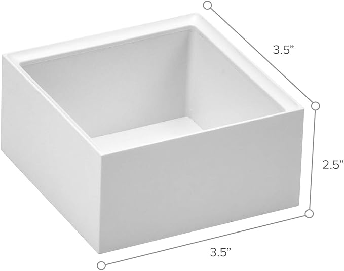 Bostitch Office Konnect Desk Organizer Accessory Tray, Stacks for Desktop Storage, White