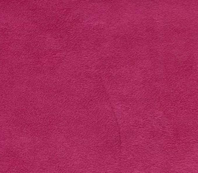 Micro/Passion Suede Fabric Cool Colors 58" Wide Sold by The Yard (58" W Continuous Yards/Seller Shipped, Fuchsia)