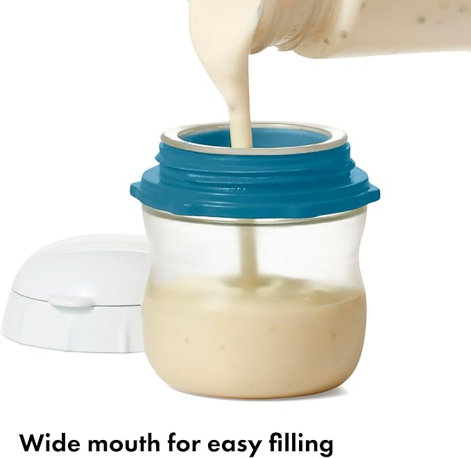 OXO Good Grips Prep and Go Silicone Squeeze Bottle 2 Pack - Ocean Blue