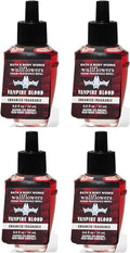 Bath & Body Works Vampire Blood WallFlowers Fragrance Refill 0.8 Oz 4 Pack (Vampire Blood) 3.2 Fl Oz