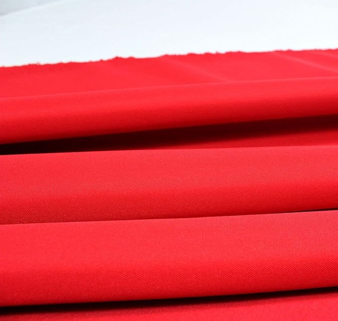 Mybecca Canvas Oxford Fabric Marine Waterproof Outdoor Awning 600 Denier by The Yard (Cut Separate by Yard for Prime Orders-1 Yard) (60"x36") Red