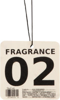 DedCool Air Freshener | Fragrance 02 | Hanging Odor Eliminator for Cars, Closets & Drawers | Juniper, Green Floral, Sheer Woods, Patchouli & Sandalwood | Long-Lasting, Non-Toxic