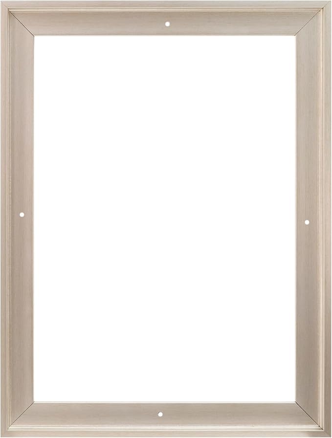 Pixy Canvas Floater Frame 30x48 for 3/4 (0.75) inch Deep Canvas Paintings/Canvas Prints/Wood Canvas Panels/Wall Art/Wall Decor/Home Decor/Artwork (Champagne, 30 x 48 inch, Portrait)