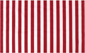 Mybecca Stripe Canvas Canvas Oxford Polyester Fabric 60" RED/White (5 Yards)