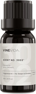 VINEVIDA Scent NO. 3002 Fragrance Oil - 10mL - Inspired by: Allure (Women); Candle Fragrance Oil for Soy Candles - Soap Making Scents