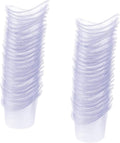 YouU 100 Pcs Non Sterile Disposable Plastic Eye Wash Cups Portable Disposable Measuring Cup 5ml Eye Flush Cleaning Cups Vials for Storage or First Aid Kit Use