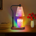 seenlast Candle Warmer Lamp with 8 Colors LED Changing,with Timer Dimmer Adjustable Height,Mothers Day Gifts,Vintage Home Decor