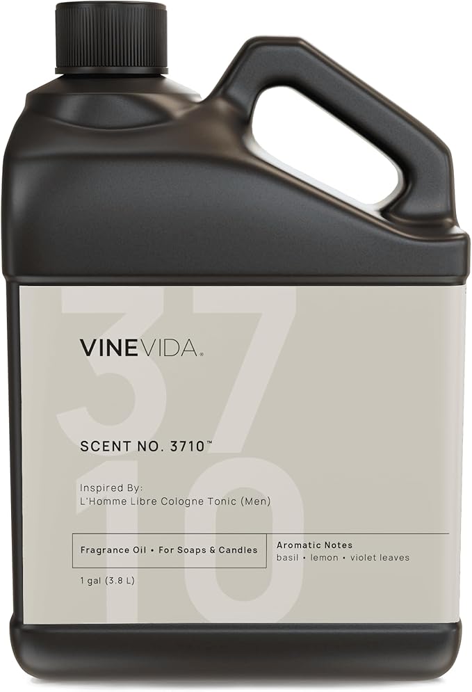 VINEVIDA [128 Oz] Inspired by: L'Homme Libre Cologne Tonic (Men); Fragrance Oil for Candle Making and Soap Making - Premium Candle Scents for Soy Candles