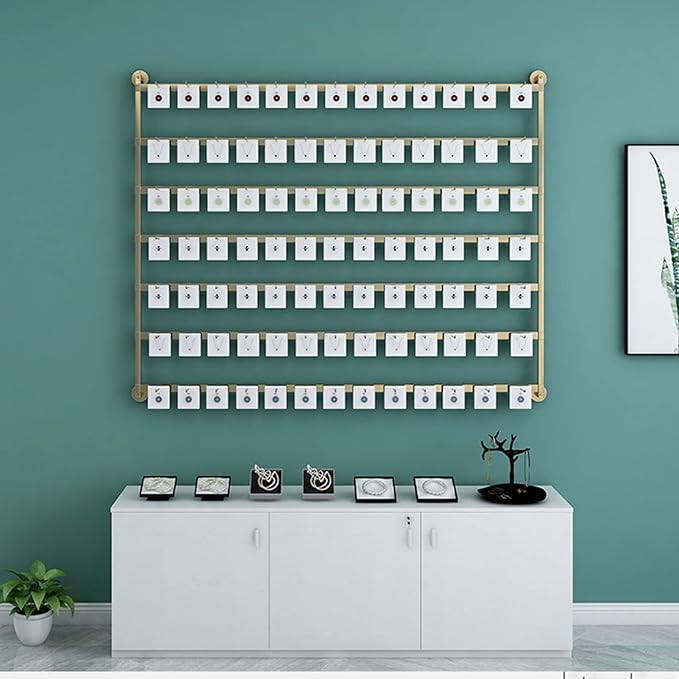 Multi-Functional Wall Mounted Organizer - Space-Saving Storage Solution for Jewelry, Accessories, and Small Items in Closet or Room