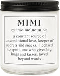 Funny Mimi Gifts, Birthday Mothers Day Christmas Gift for Mimi Grandma & Grandmother, Unique Present Ideas - Lavender Scented Candle