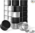 Ryaner 12PCS 2oz Candle Tins With Pour Spout Lids, Bulk Candle jar for DIY making, Empty Metal Container for massage candles making.