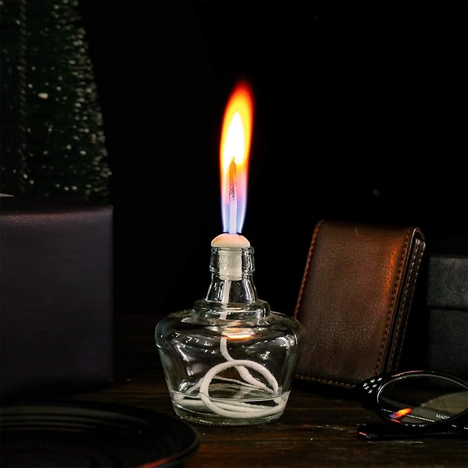 Nuanchu 29.5 Feet 0.1 inch/ 2.6 mm Oil Lamp Wicks, Round Cotton Replacement Candle Wicks, for Kerosene Alcohol Lamp Lantern Candle Burner Stove Lighting and Decoration