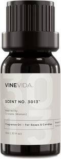 VINEVIDA Scent NO. 3013 Fragrance Oil - 10mL - Inspired by: Cristalle (Women); Candle Fragrance Oil for Soy Candles - Soap Making Scents