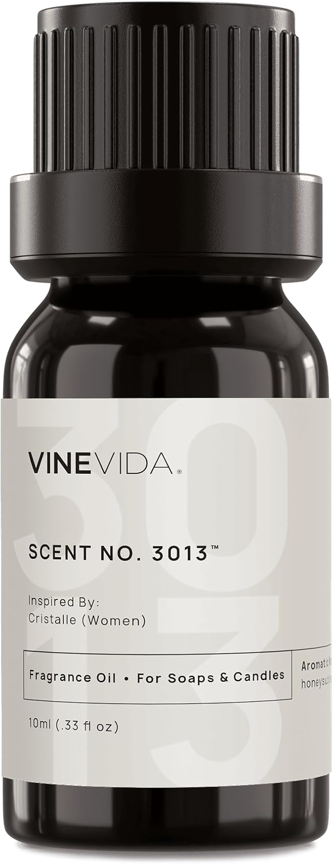 VINEVIDA Scent NO. 3013 Fragrance Oil - 10mL - Inspired by: Cristalle (Women); Candle Fragrance Oil for Soy Candles - Soap Making Scents