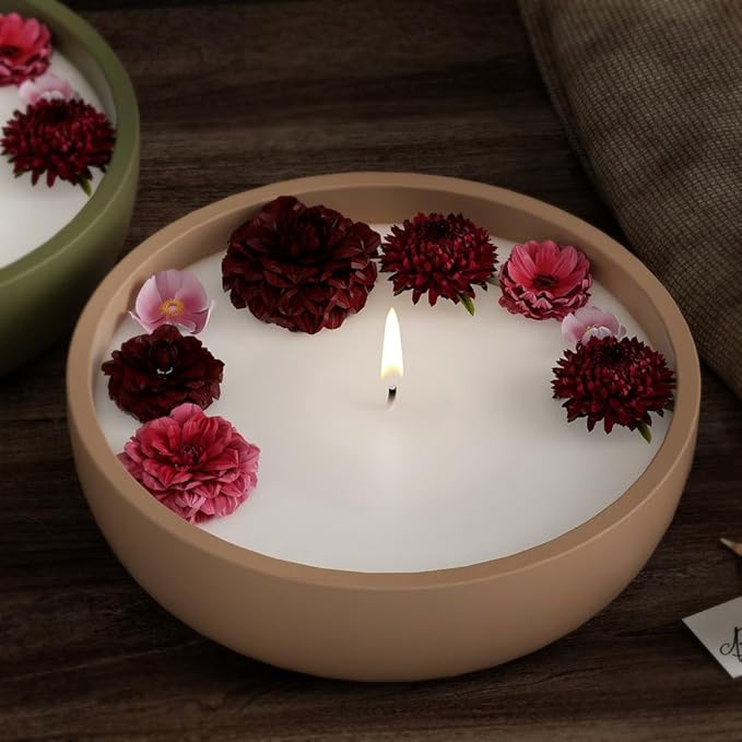 Large Silicone Bowl Mold,Silicone Molds for Resin Concrete Cement, Big Container Storage Mold Jewelry Candle Holder Mold Storage Tray Mold Plant Pot Mold DIY Storage Art Crafts(B), YMR0614