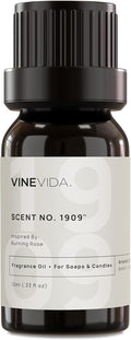 VINEVIDA [0.33 Oz] Inspired by: Burning Rose; Fragrance Oil for Candle Making and Soap Making - Premium Candle Scents for Soy Candles