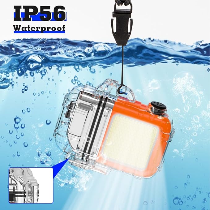 LcFun USB Rechargeable Electric Lighter with COB Flashlight,Windproof Plasma Dual Arc Lighter with Battery Display, Waterproof Lighters for Camping, Survival, Hiking, Candle