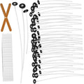 Uonlytech 1set Candle Making Kit Complete Candle Wicks Stickers Holders for Home Crafting Parties for All Enthusiasts