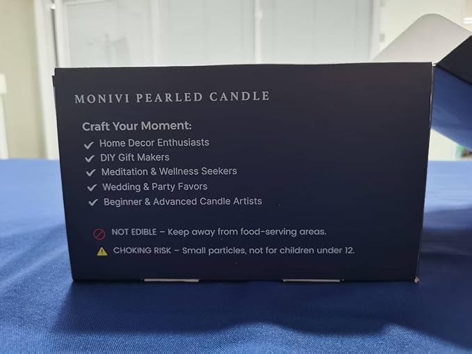 Monivi Candle Sand with Wicks 14 Colors Sand Wax Pearled Candle Wax Beads (1.76oz Each Color, 1.5lb/24.7oz Total up to 120Hours) Refillable Candle Making Kit Mothers Day Gift (Unscented)
