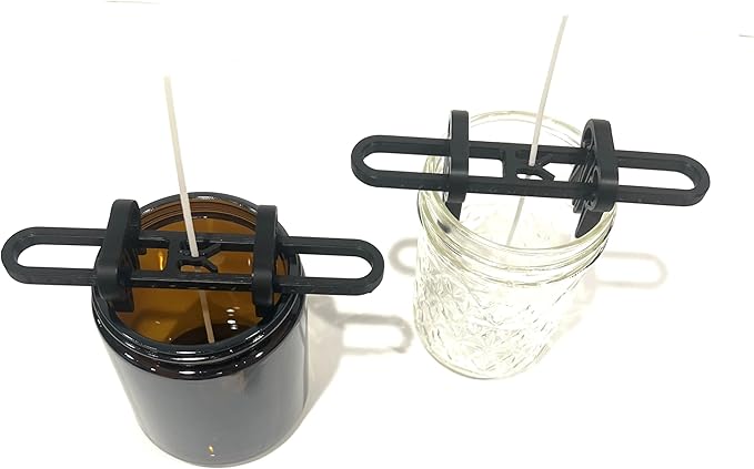 Adjustable Candle Wick Centering Stabilizer Tool Device for Jars Cups Containers DIY Candle Making Kit Supplies (20 Count)
