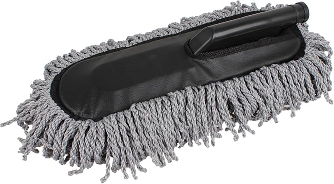Soft Microfiber Car Duster, Cleaning Exterior Scratch Free Duster, Multi-Purpose Dust Remover with Extendable Handle for Car
