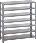 Quantum Storage Systems 1239-000 Shelving Unit for Shelf Bin System (Bins Sold Separately), 12" W x 36" D x 39" H
