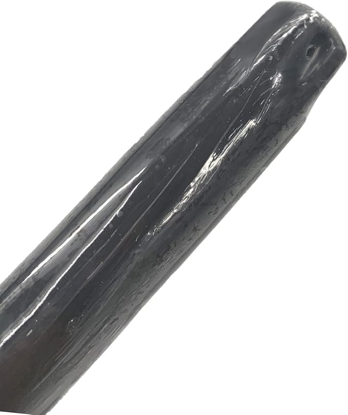 D'light Online Elegant 12" Unscented Slate Gray Taper Premium Quality Candles Hand-Dipped, Dripless and Smokeless - Set of 12 Individually Wrapped (Slate Grey)
