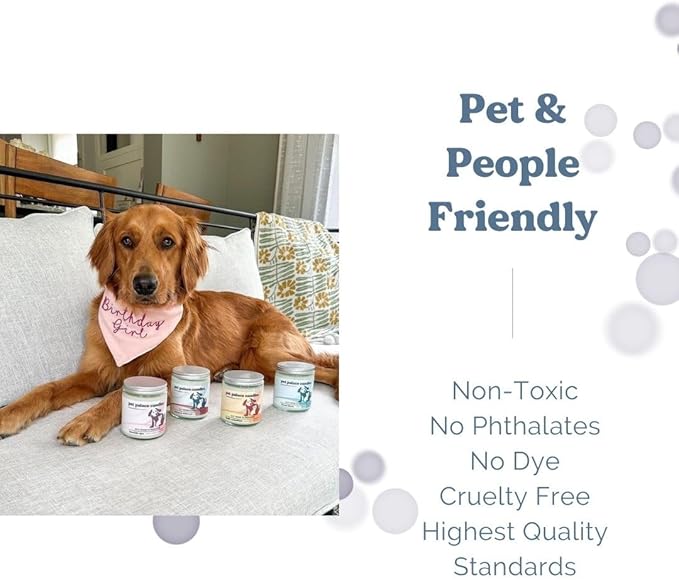 Pet Palace Candles - Odor Eliminator Candle - 100% Soy - Neutrolizer Eliminates Odors from Pets, Smoke, Urine, and More. Eco-Friendly and Non-Toxic (Mahogany Driftwood)