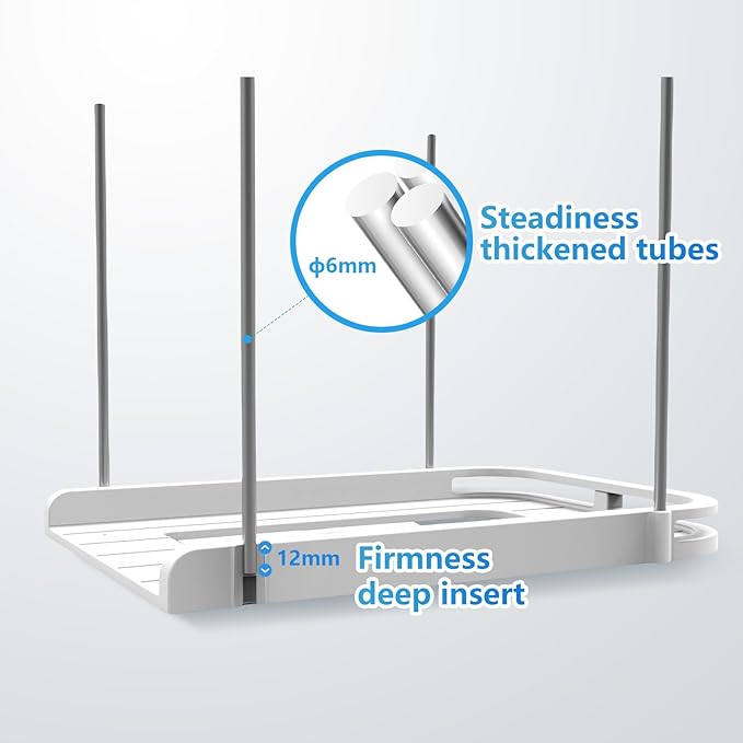 EVERIE 2-Tier Pull Out Under Sink Organizers for Kitchen, Bathroom, Pantry, Counter Top Or Cabinet Organizer, Pack of 2
