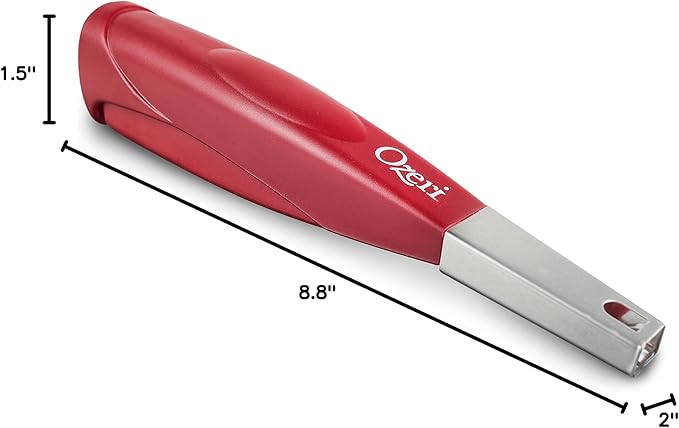 Ozeri Piezoelectric Stove Lighter, Flameless, Red