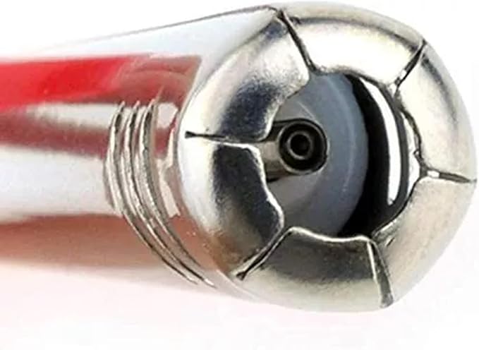 Handi Flame BBQ Lighters Refillable Long Reach for Grill/Stove (6), Black & Red