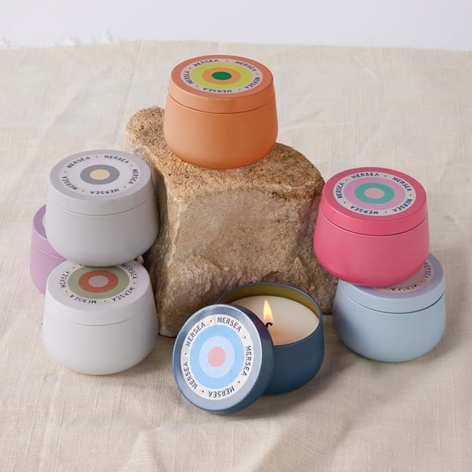 MERSEA Sea Change Tin Candle, Scented Candle Tin (3.5 oz)