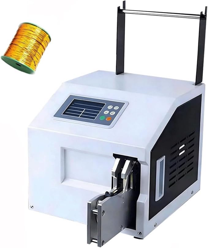 Professional Automatic Twist Tie Machine, Food Twist Tying Machine, The binding speed is 60-75 pieces/minute, Durable and Efficient for Small Businesses and Retail Stores.(Bundling)