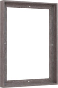 Pixy Canvas Floater Frame 10x15 for 3/4 (0.75) inch Deep Canvas Paintings/Canvas Prints/Wood Canvas Panels/Wall Art/Wall Decor/Home Decor/Artwork (Rustic Gray, 10 x 15 inch, Portrait)