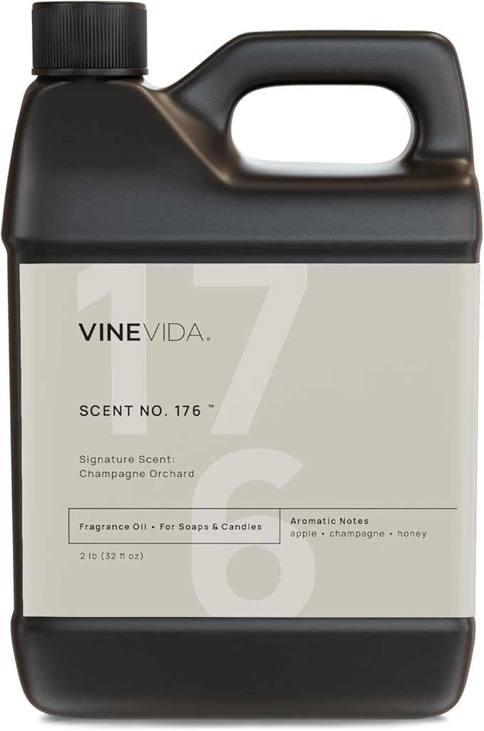 VINEVIDA [32 oz] Champagne Orchard; Fragrance Oil for Candle Making and Soap Making - Premium Candle Scents for Soy Candles