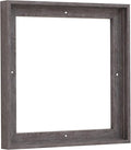 Pixy Canvas Floater Frame 48x48 for 3/4 (0.75) inch Deep Canvas Paintings/Canvas Prints/Wood Canvas Panels/Wall Art/Wall Decor/Home Decor/Artwork (Rustic Gray, 48 x 48 inch, Square)