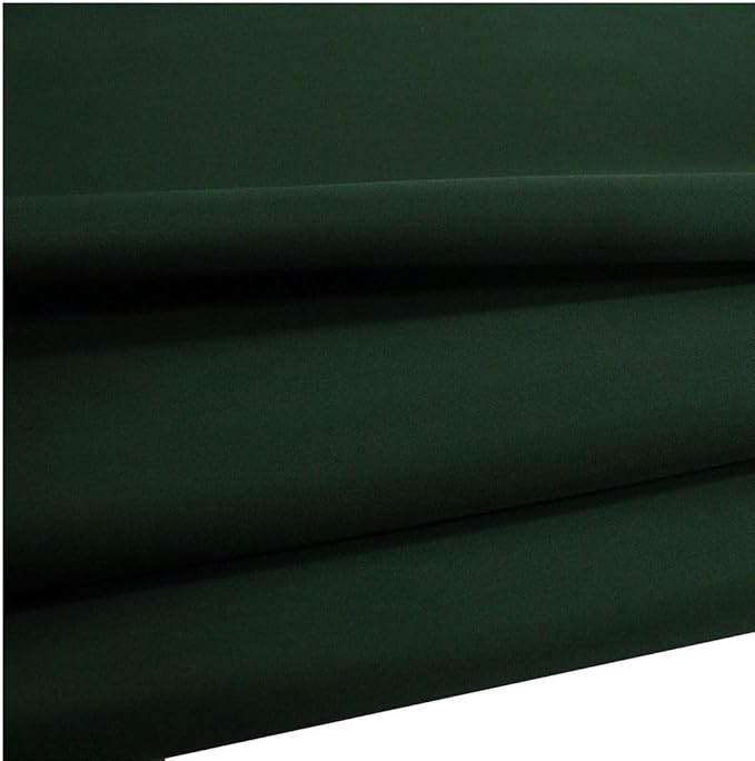 Mybecca Waterproof Canvas Marine Fabric 600 Denier Indoor/Outdoor PU Backing UV Protector Hunter Green 1 Yard