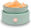 Electric Wax Melt Candle Warmer - 4-in-1 Essential Oil Candle Burner Ceramic Fragrance Warmer for Scented Wax Tarts Candle Jars Essential Oils Home Office Bedroom Gift Decor