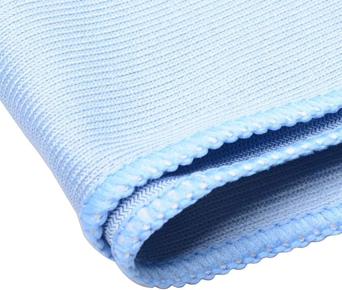 8Pcs Microfiber Towel Cleaning Cloth Mop 12x12 inch for Glass Windows Mirrors Home Kitchen Car