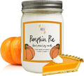 Aira Soy Candle – Pumpkin Pie – 12 oz Mason Jar – Hand-Poured USA – Long-Lasting Vegan Soy Wax Candle – Cozy Fall & Holiday Aroma – Paraffin-Free, Kosher, Cruelty-Free