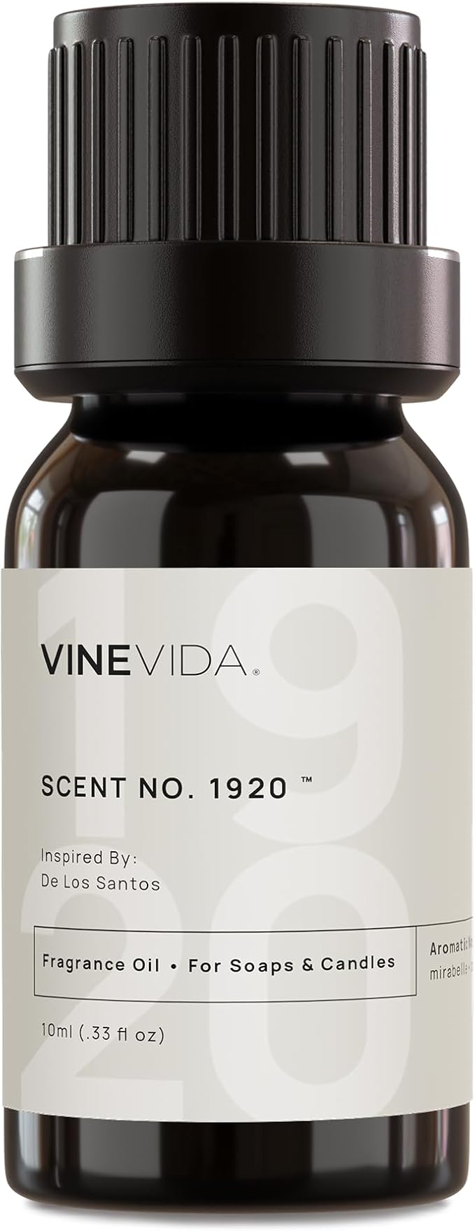 VINEVIDA [0.33 Oz] Inspired by: De Los Santos; Fragrance Oil for Candle Making and Soap Making - Premium Candle Scents for Soy Candles
