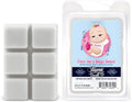 Beamer Candle Co. - Fresh Like a Baby's Behind Wax Melt – Clean, Soft Baby Powder Scent – Powder, Violet, Rose – 1 Pack of 6 Cubes – Odor Eliminating – High Fragrance – 40 Hour Burn Time