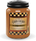 Candleberry Candles Pumpkin Praline Waffles | Strong Fragrances for Home | Hand Poured in The USA | Highly Scented | 135 Hour Burn Time | Large Jar