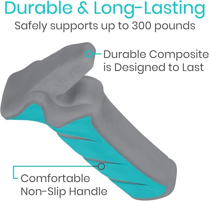 Vive Car Handle Assist for Elderly - Vehicle Support Handle - Standing Mobility Aid Tool for Elderly - Safety Door Handle Autocane (2 Pack)