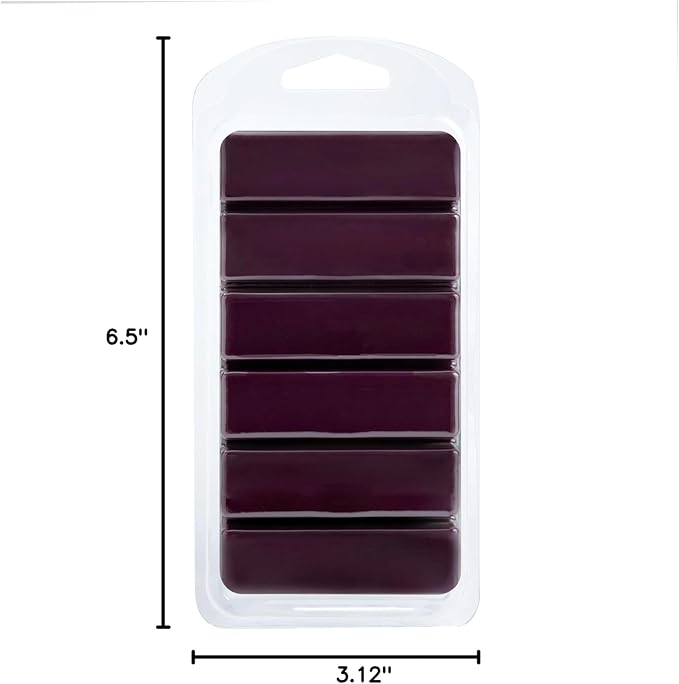 Colonial Candle Fine Merlot Wax Melts, Wax Melt Warmer Cubes, Long Lasting Scented Wax Warmer Cubes, 4 Pack, 6 Cubes Each - Made in The USA