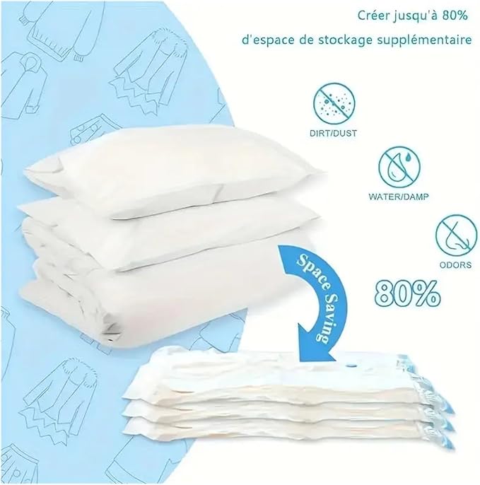 Pump Organizer Compressed Bag Electric Pump Travel Vacuum Bag Pump Mini Sealer Machine Space Saver for Clothes Food Organizer