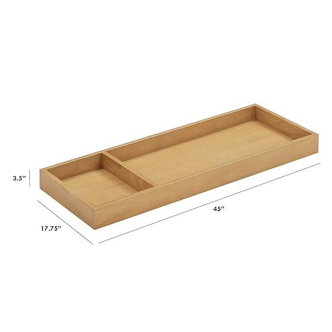 Davinci Universal Wide Removable Changing Tray (M0619) in Honey